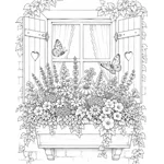 The Bee & Pollinator Gardens Colouring Book