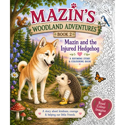 Mazin and the Injured Hedgehog - Mazin's Woodland Adventures