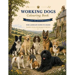 Working Dogs Colouring Book