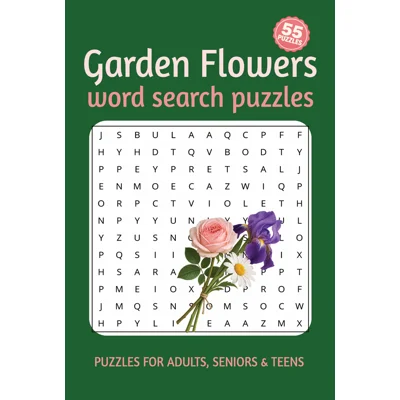 Garden Flowers Wordsearch Puzzles