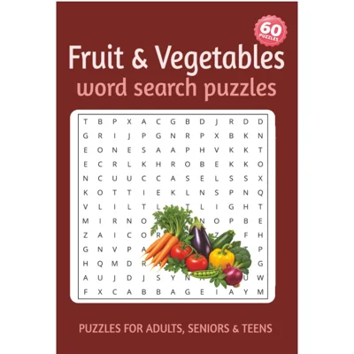 Fruit & Vegetable Word Search