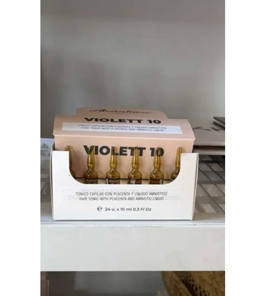 AMPOLLAS ALCANTARA VIOLET 10