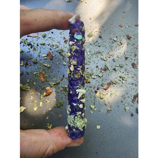 Chime Candle - Hand Rolled Beeswax