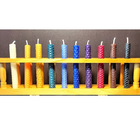 Chime Candle - Hand Rolled Beeswax