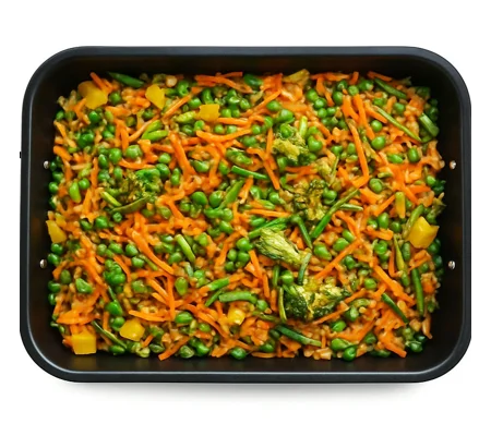 Mango-kokoscurry met groenten