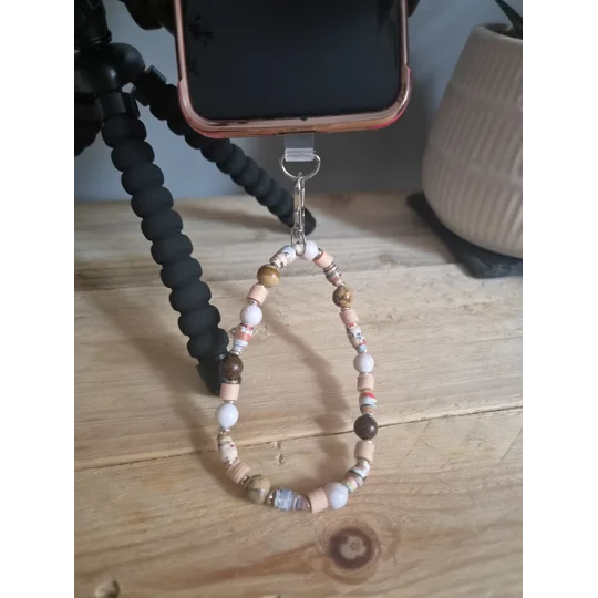 The Cocoa & Cream Phone Strap