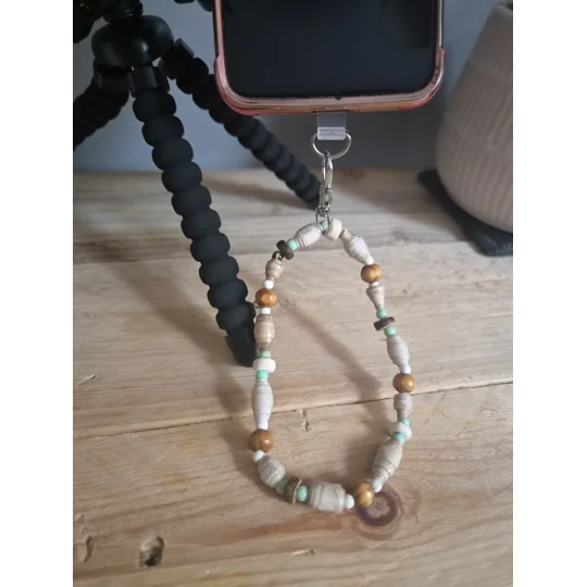 The Sage Shell Phone Strap
