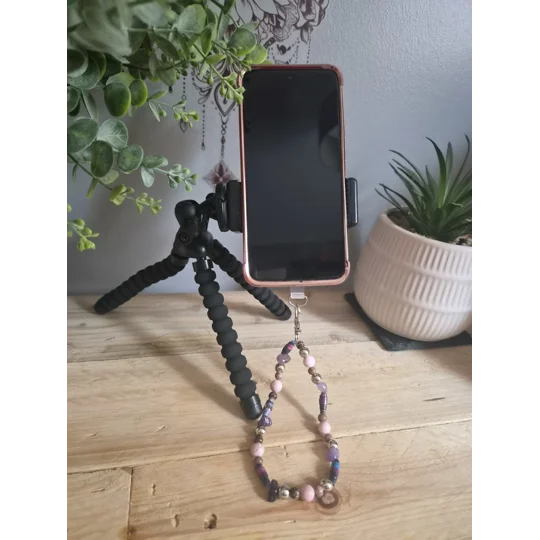 The Lilac Mulberry Phone Strap