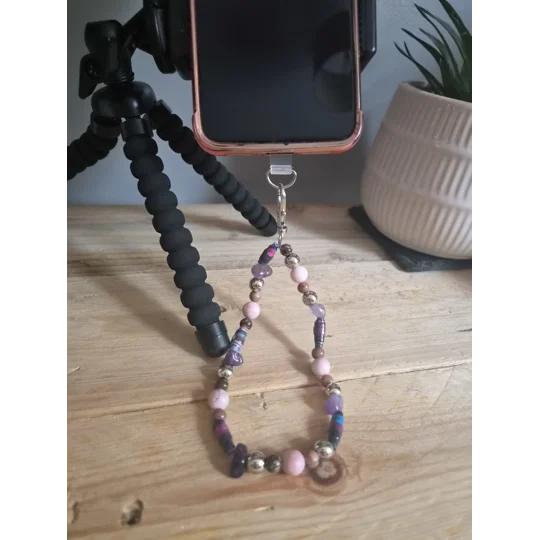 The Lilac Mulberry Phone Strap