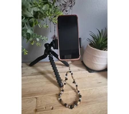 The Desert Obsidian Phone Strap