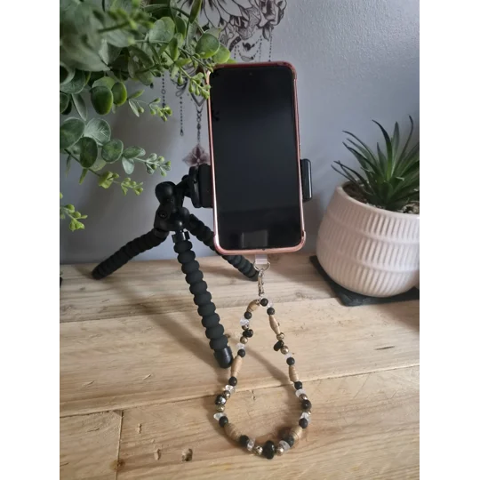 The Desert Obsidian Phone Strap