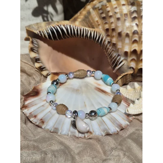 The Turquoise Pearl Bracelet