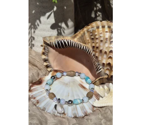 The Turquoise Pearl Bracelet