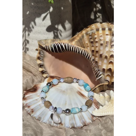 The Turquoise Pearl Bracelet