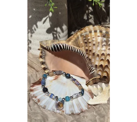The Deep Blue Breath Bracelet