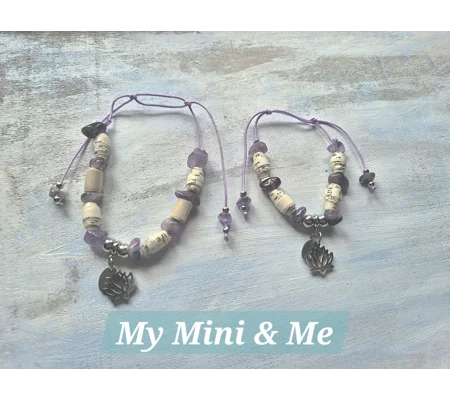 'Bound in Lilac' Bracelet Set