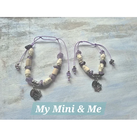 'Bound in Lilac' Bracelet Set