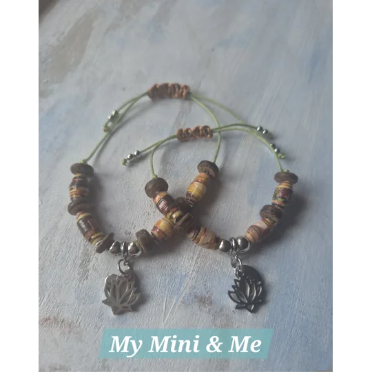 'Autumn Acorn' Bracelet Set