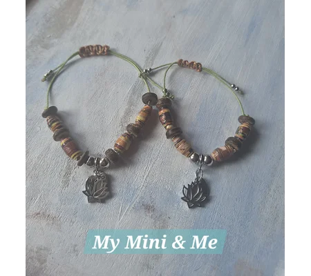 'Autumn Acorn' Bracelet Set