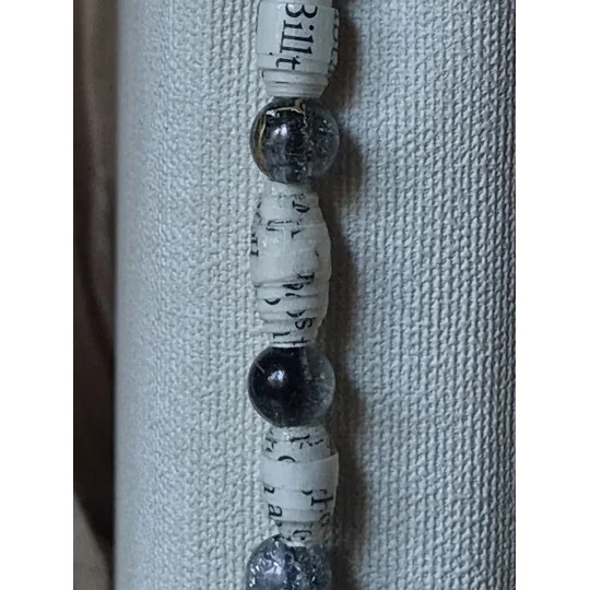 Mystical Pages beaded Bookmark