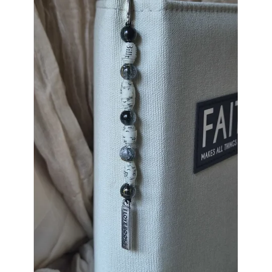 Mystical Pages beaded Bookmark