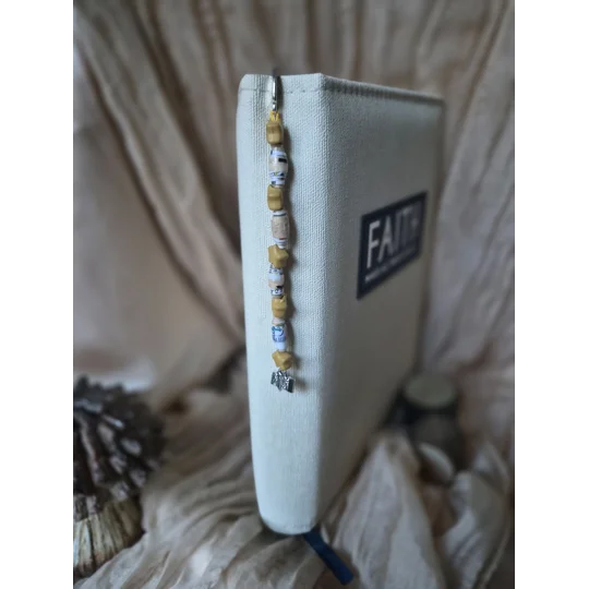 Golden Star beaded Bookmark