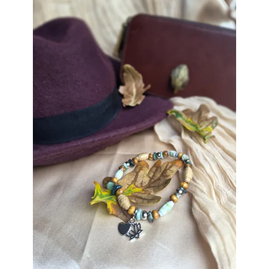 The 'Woodland Breath' Bracelet (one of a kind)