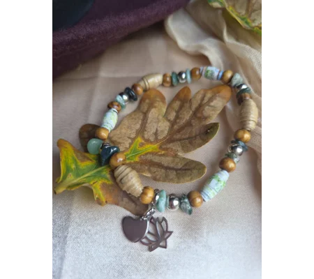 The 'Woodland Breath' Bracelet (one of a kind)