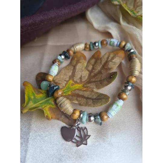 The 'Woodland Breath' Bracelet (one of a kind)