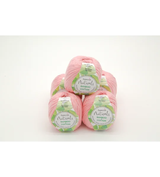 Stylecraft Naturals Bamboo & Cotton Yarn - Blossom
