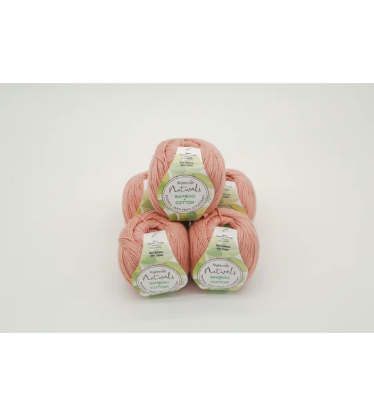 Stylecraft Naturals Bamboo & Cotton Knitting Yarn - Cameo