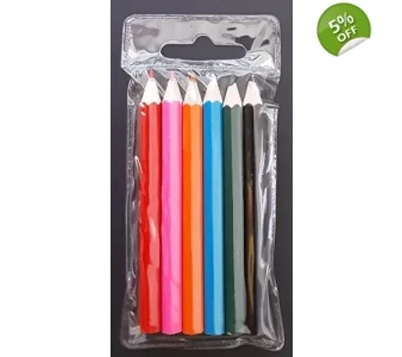 Colouring Pencils x 6 Half size