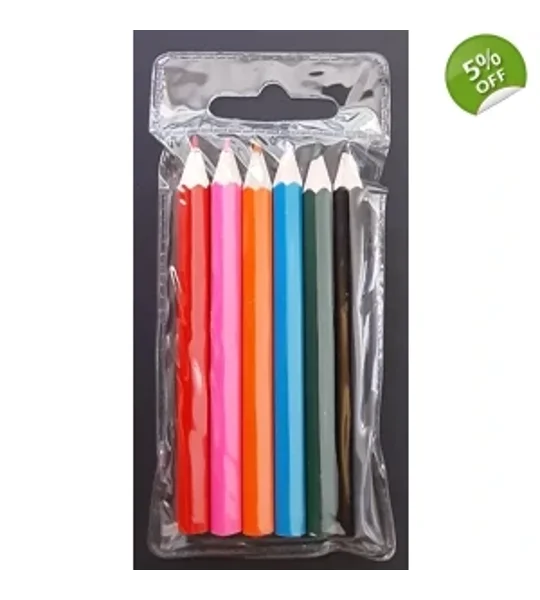 Colouring Pencils x 6 Half size