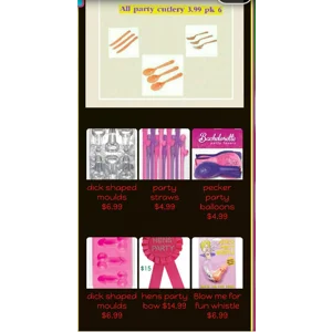 Party supplies