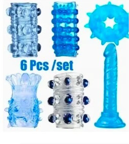 6 piece studded sleeve set
