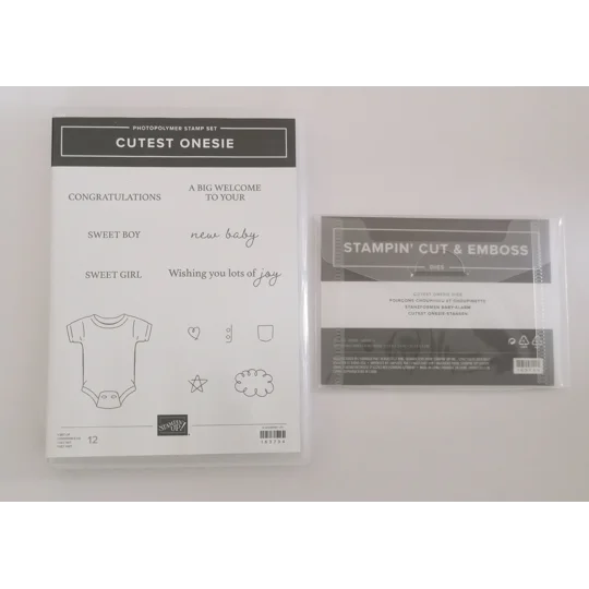 Stampin' UP! Cutest Onesie Bundle