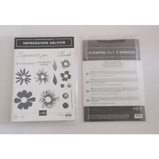 Stampin' UP! Impressions Abloom Bundle