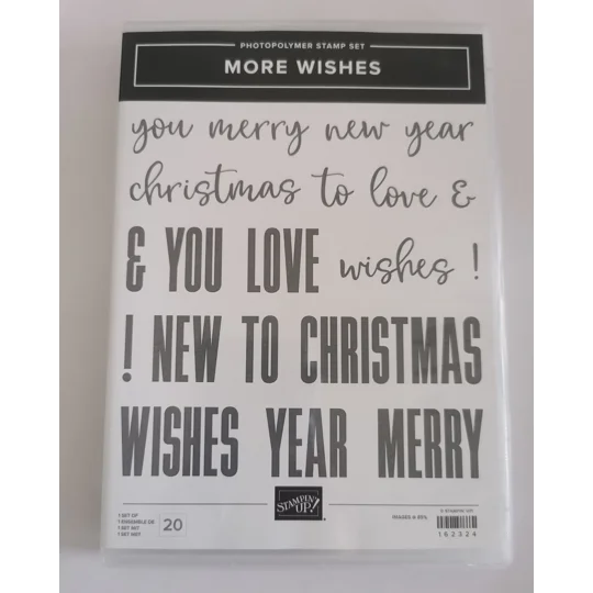 Stampin' UP More Wishes Stamp Set