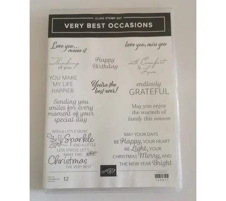 Stampin' UP! Very Best Occasion