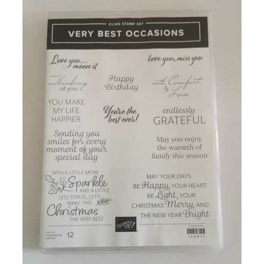 Stampin' UP! Very Best Occasion