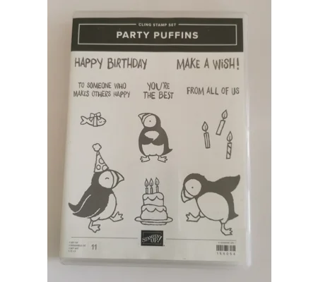 Stampin' UP! Party Puffins Stamp Set