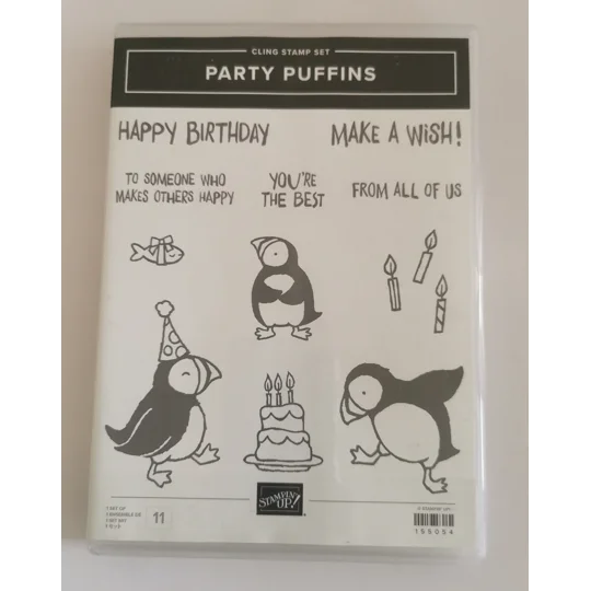 Stampin' UP! Party Puffins Stamp Set