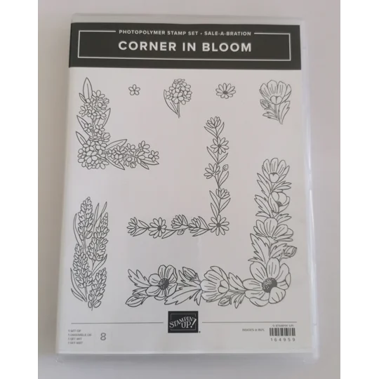 Stampin' UP! Corner in Bloom