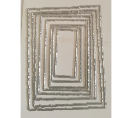 Stampin' UP! Deckled Rectangle Dies