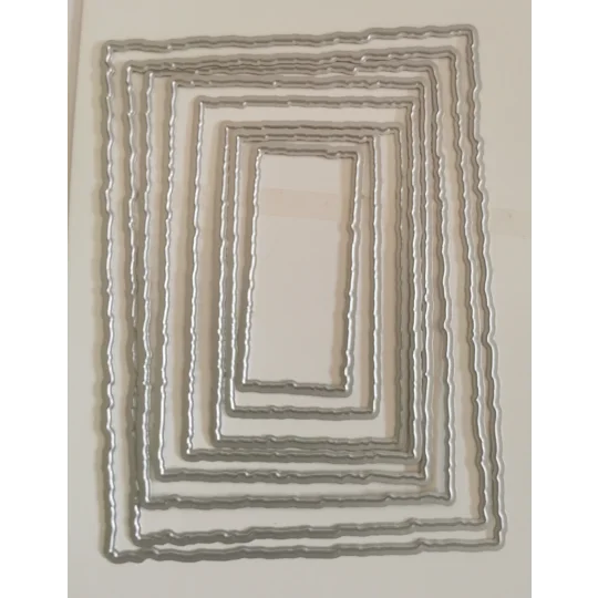 Stampin' UP! Deckled Rectangle Dies