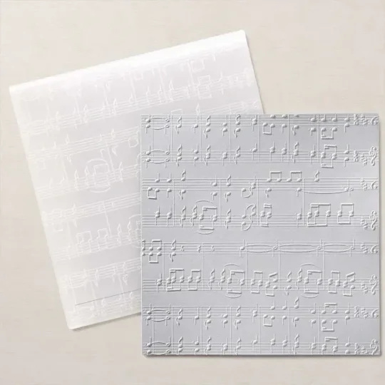 Stampin' UP! Merry Melody 3D embossing folder