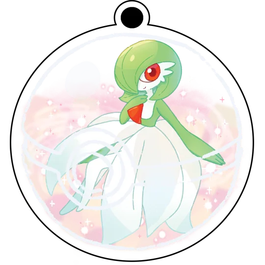 Porte-clé Gardevoir