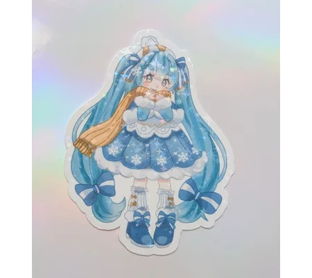 Sticker Miku Hiver