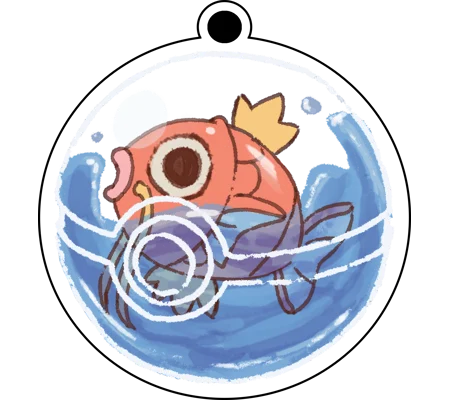 Porte-clé Magicarpe