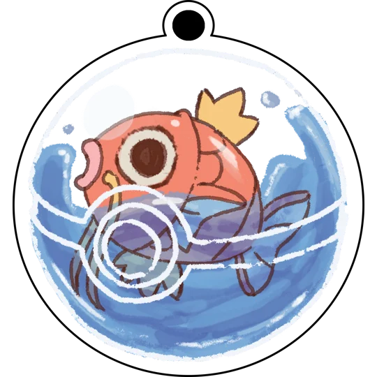 Porte-clé Magicarpe